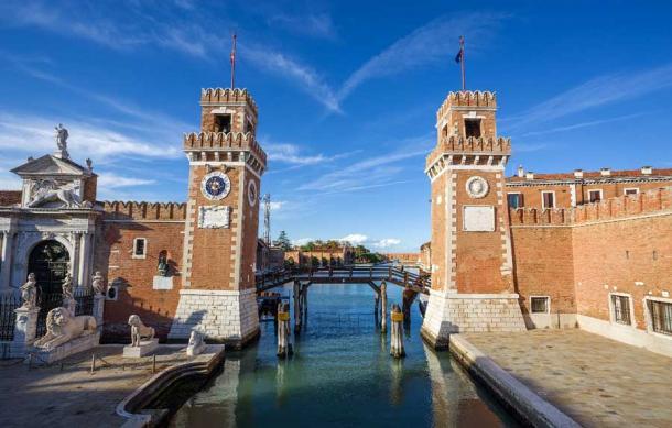 Das venezianische Arsenal, das pulsierende Herz der Seemacht Venedig