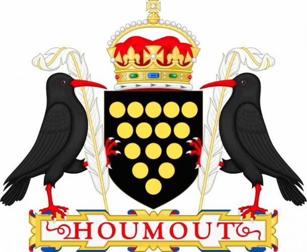 Das Wappen des Herzogtums Cornwall