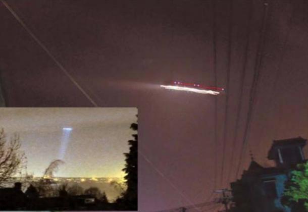 UFO-Zwischenfall am Flughafen Xiaoshan, China