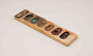 Ägyptische Palette und Farbe überlebt bis heute!