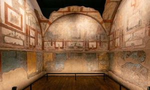 Fresken unter den Caracalla-Thermen entdeckt