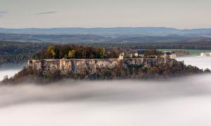 Viele Versuche der uneinnehmbaren Festung Königstein