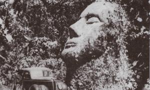Der gigantische Steinkopf, der vor über einem halben Jahrhundert im Dschungel von Guatemala entdeckt wurde