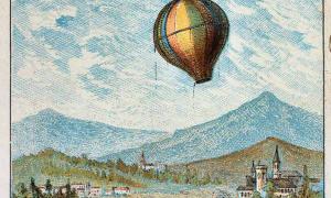 Die kuriose Ärmelkanal-Heißluftballonfahrt