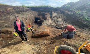 Von Menschenhand geschaffene Wikingerhöhlen in Island entdeckt