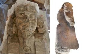 Kolossale Sphinxen in Luxor entdeckt