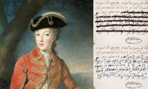 Röntgenaufnahme von Briefen beweist Marie Antoinettes Affäre