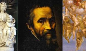 Michelangelo ist eine der berühmtesten Persönlichkeiten der italienischen Renaissance