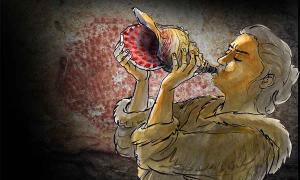 Das 17000 Jahre alte Musikinstrument Conch Shell