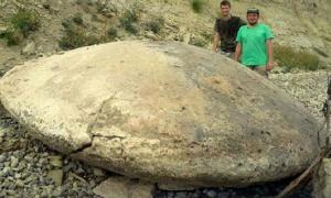 Mysteriöse Scheibe bei Wolgograd, Russland, gefunden