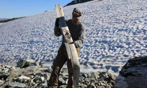 Prähistorisches Skipaar nach 1300 Jahren gefunden!