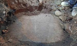 Verlorener Hunnestad-Denkmal Runenstein gefunden