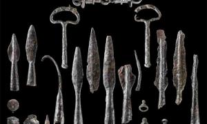 Gefundener Stash von Waffen aus der Eisenzeit