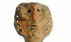 Prähistorische Wassergottheit in Deutschland ausgegraben