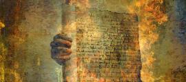 Die Zerstörung der großen Bibliothek von Alexandria wird als einer der größten Verluste der antiken Welt beklagt.