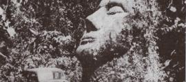 Der gigantische Steinkopf, der vor über einem halben Jahrhundert im Dschungel von Guatemala entdeckt wurde