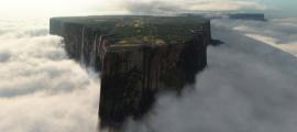 Mount Roraima befindet sich 2700 Meter über den Boden. 