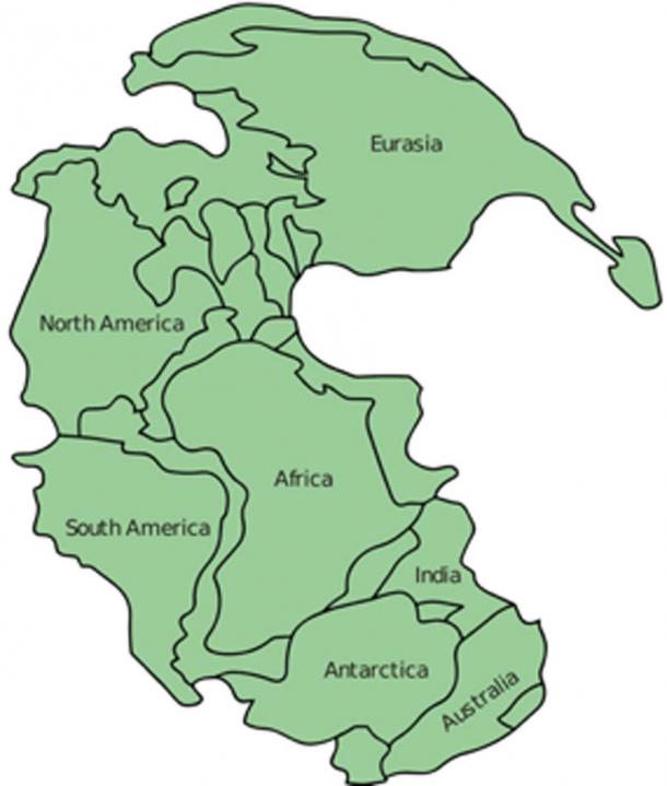 Die Große Adria war Teil des Superkontinents Pangea, der sich 20 Millionen Jahre später von Afrika löste. 