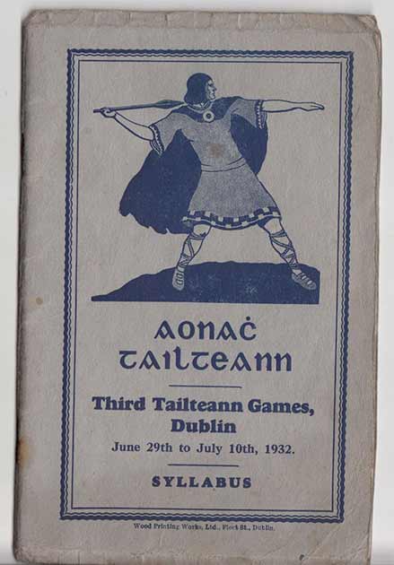 Die 3. Tailteann-Spiele in Irland im Jahr 1932. Die ersten irischen Sportspiele im 20. Jahrhundert fanden 1924 statt, eine Wiederbelebung der antiken Spiele, die den griechischen Olympischen Spielen um tausend Jahre vorausgingen